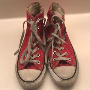 Red converse